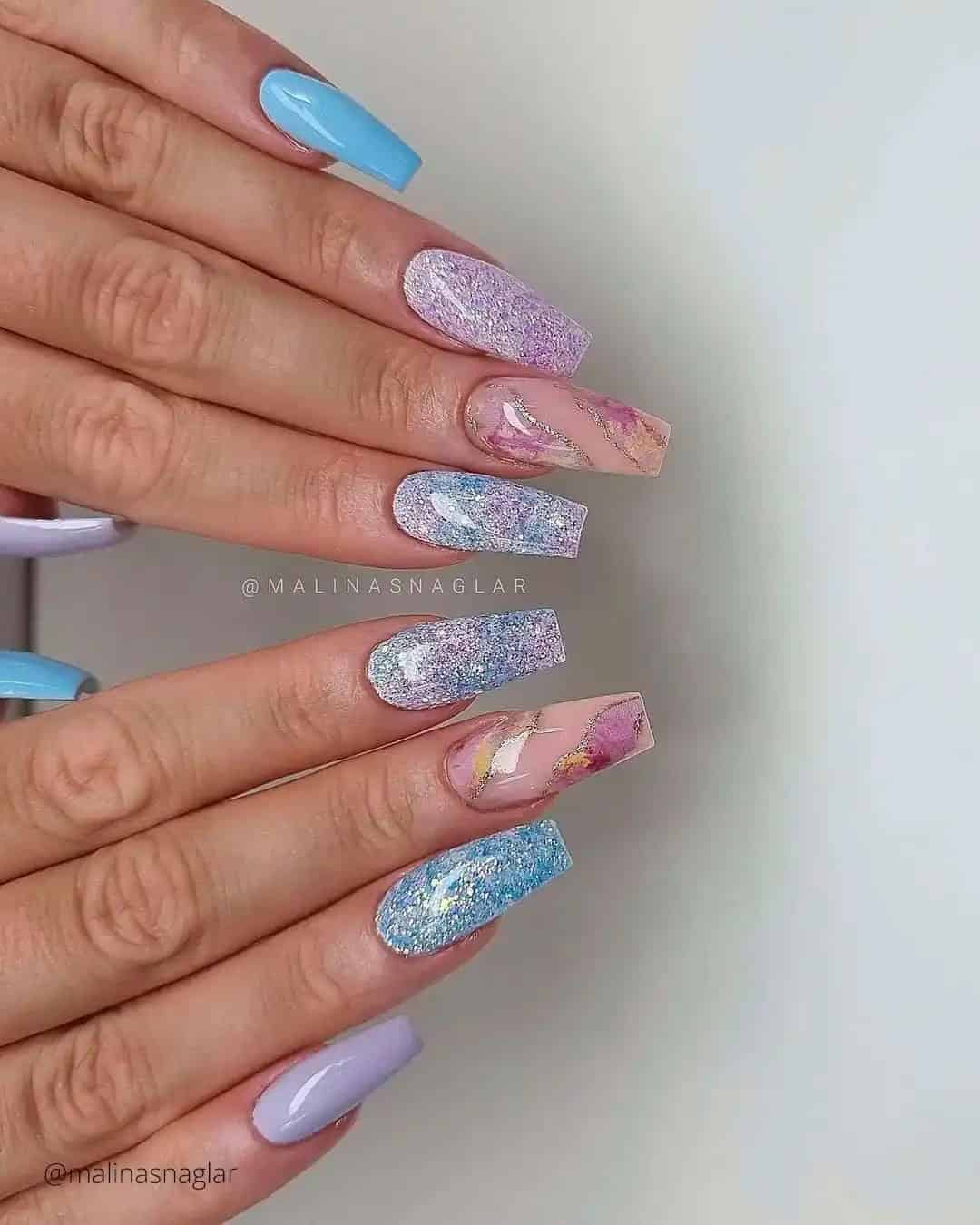 Classy Wedding Nails