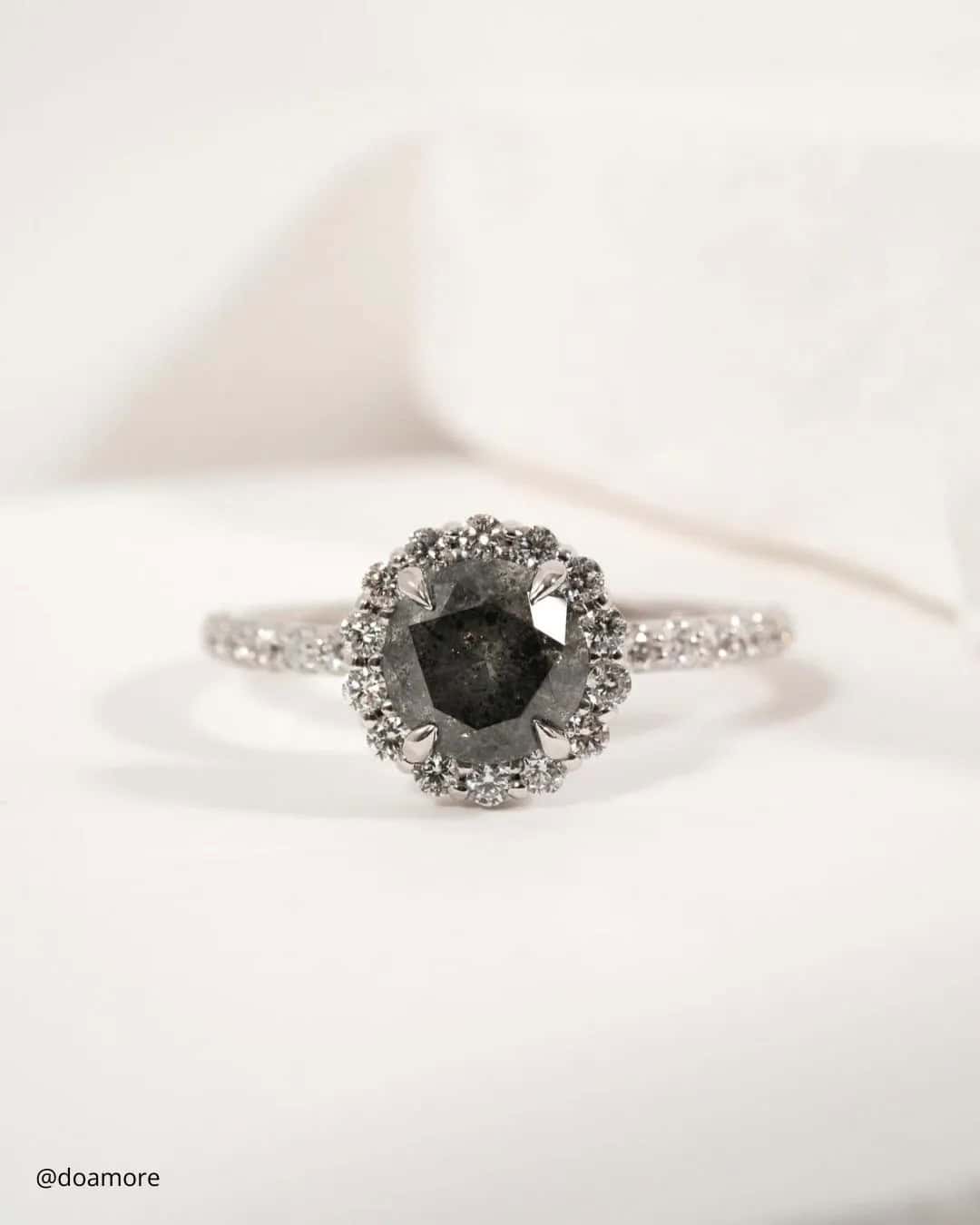 Diamond Halo Engagement Rings