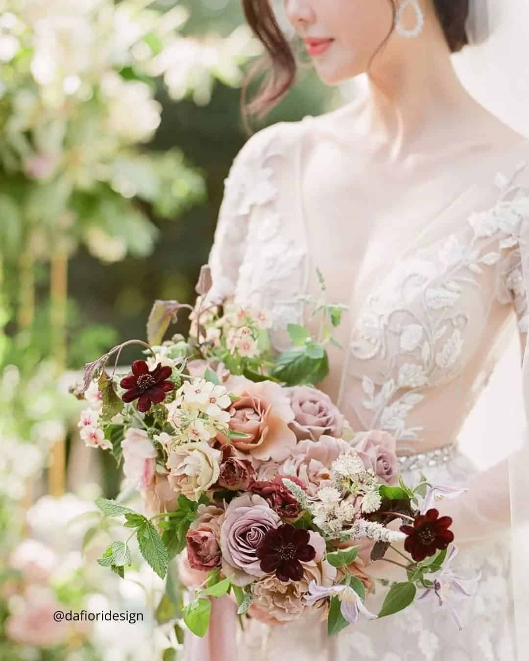 Burgundy Bouquets