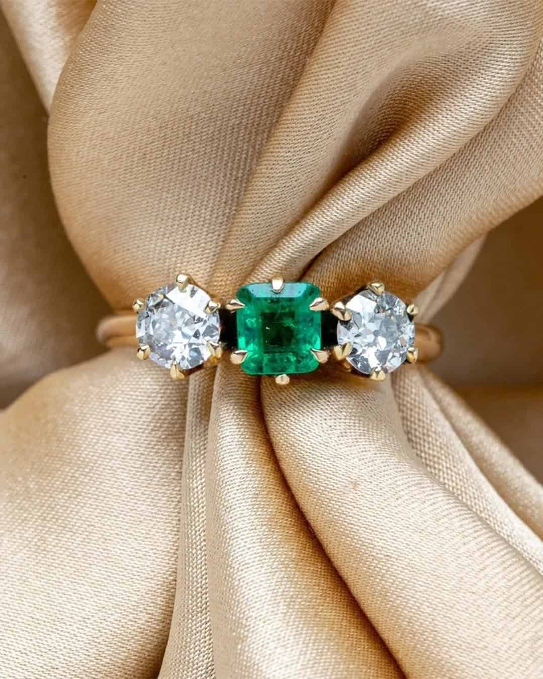 Gorgeous Emerald Engagement Rings