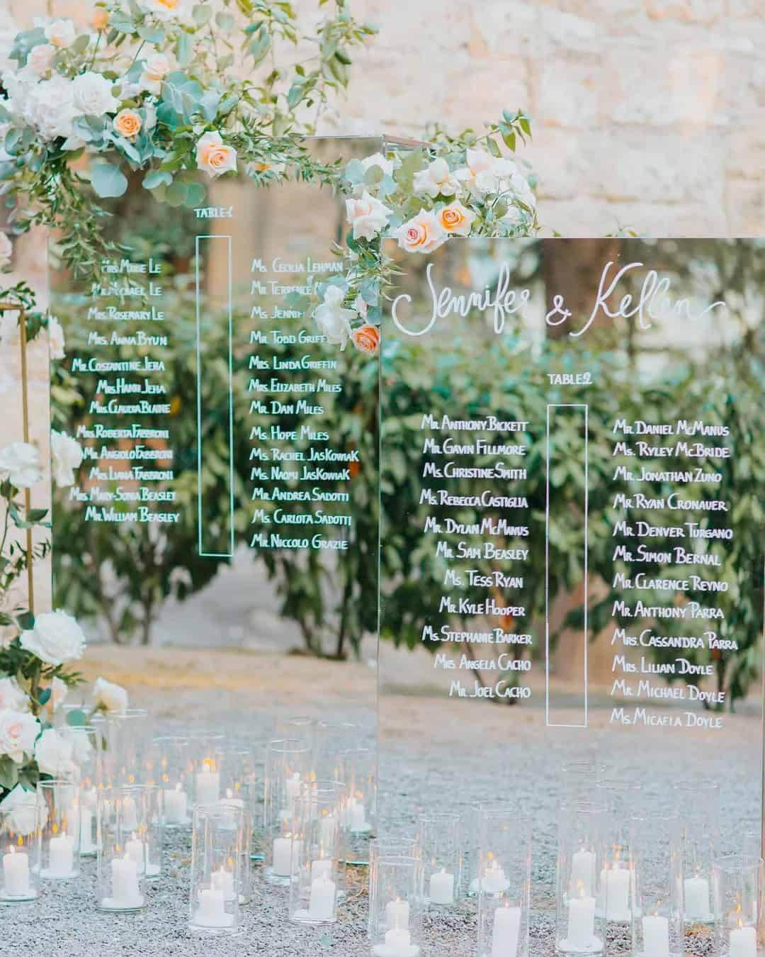 Luxury Wedding Decor – Reception Signs