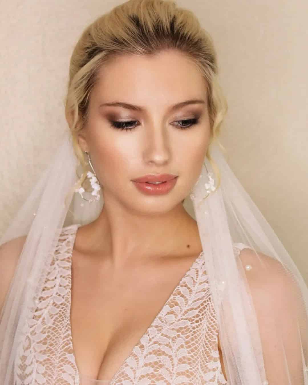 Romantic Glow Wedding Makeup