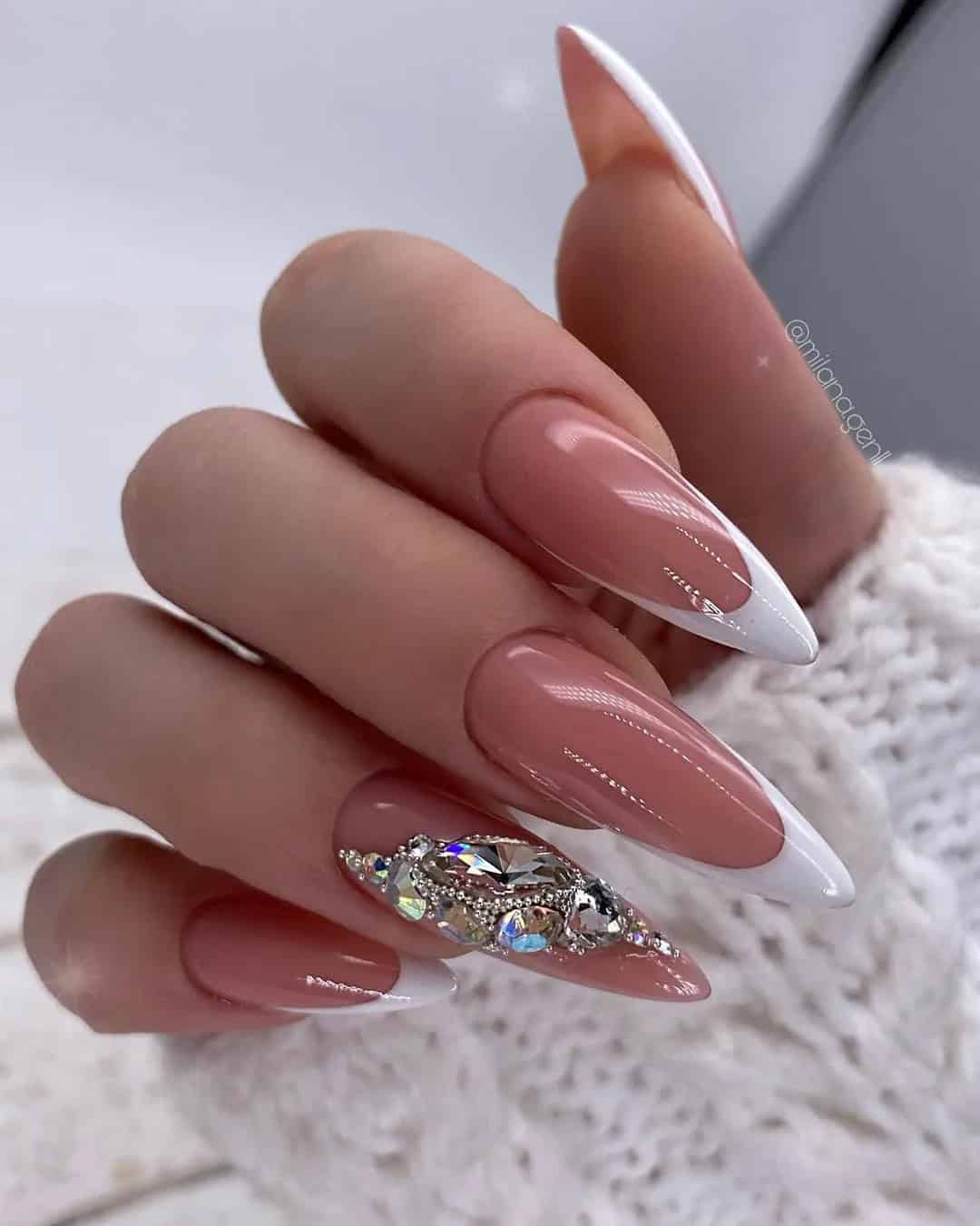 Acrylic Nails for Wedding