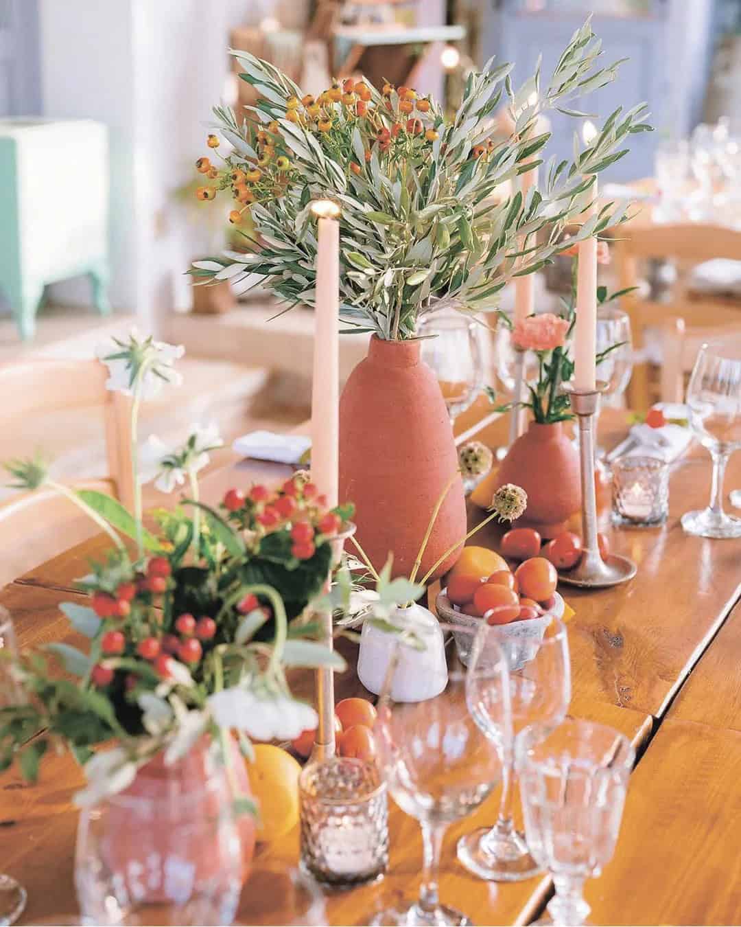 Orange Centerpiece