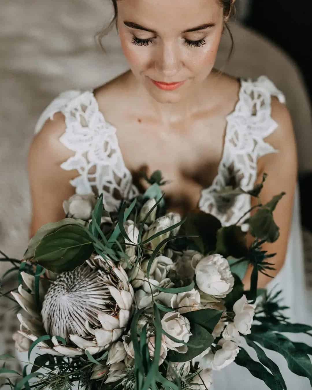 Greenery Wedding Bouquet