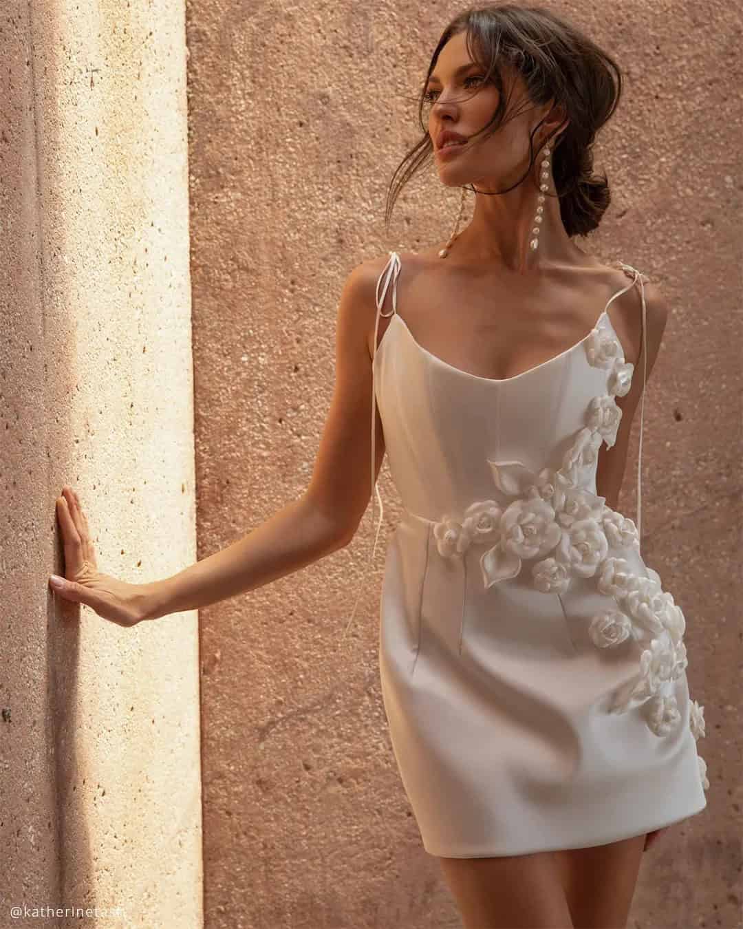 Katherine Tash Short Wedding Dress