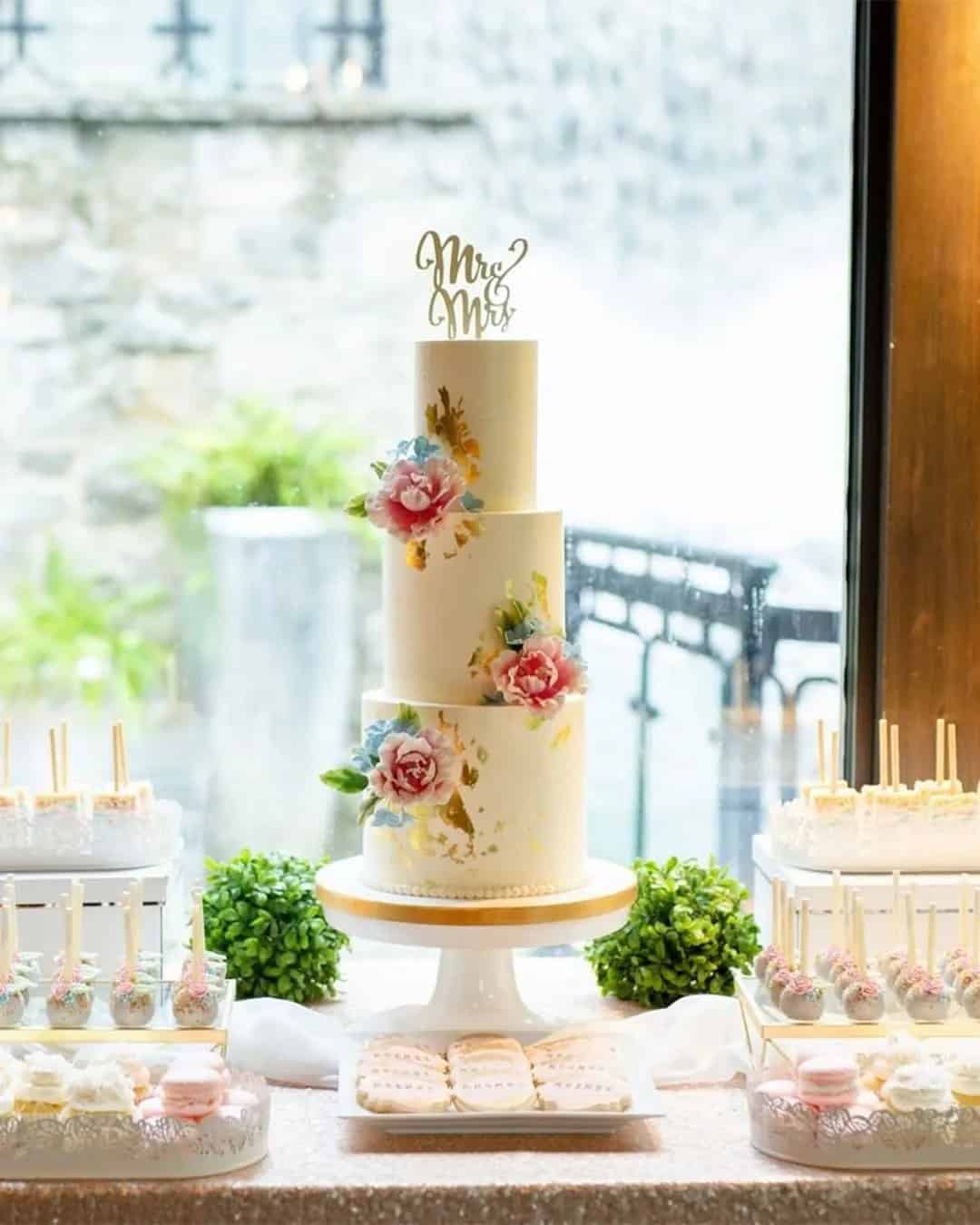 Dessert Bar for a Wedding