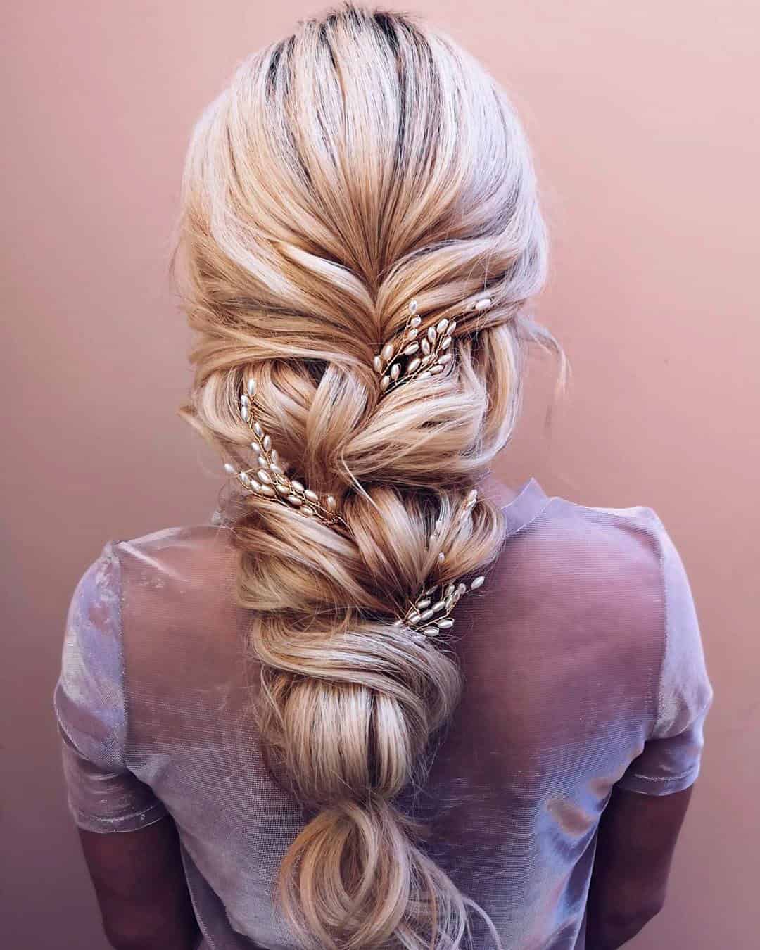 Wedding Singular Braid Hairstyles