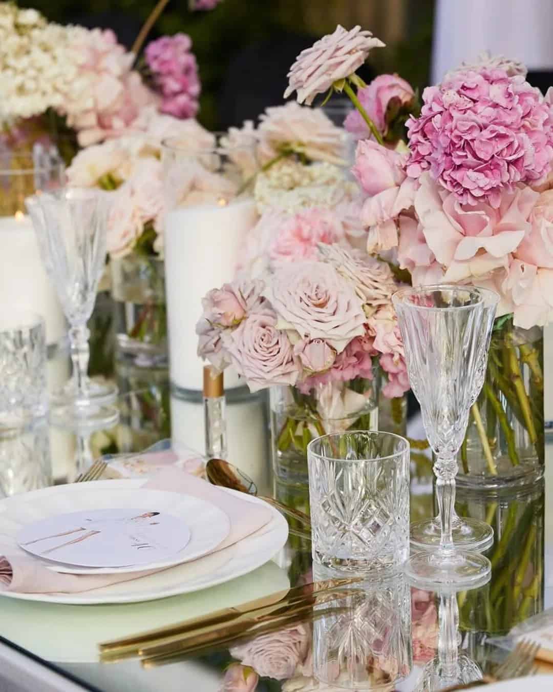 Mirror Table Decor