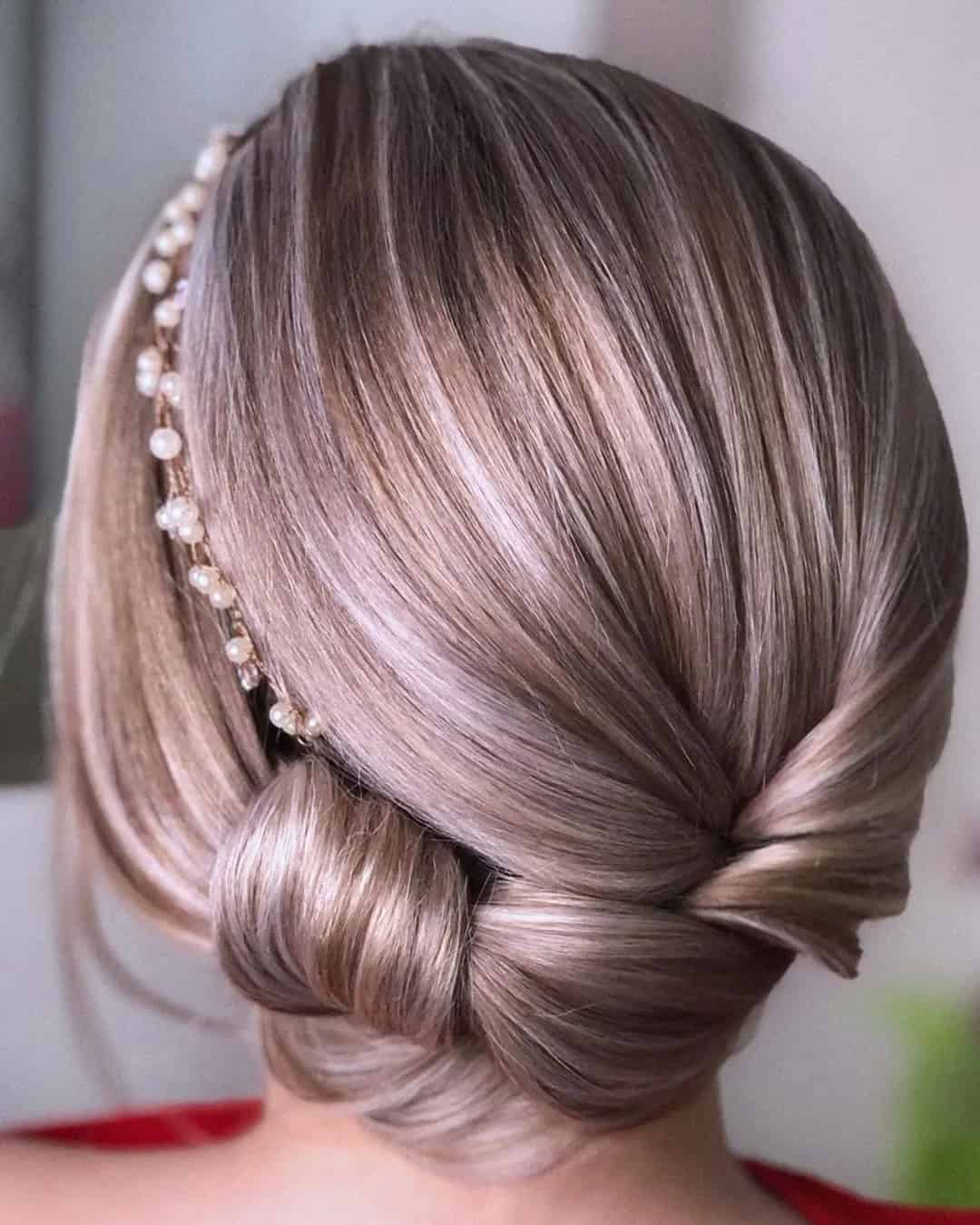 Wedding Updos With Headbands