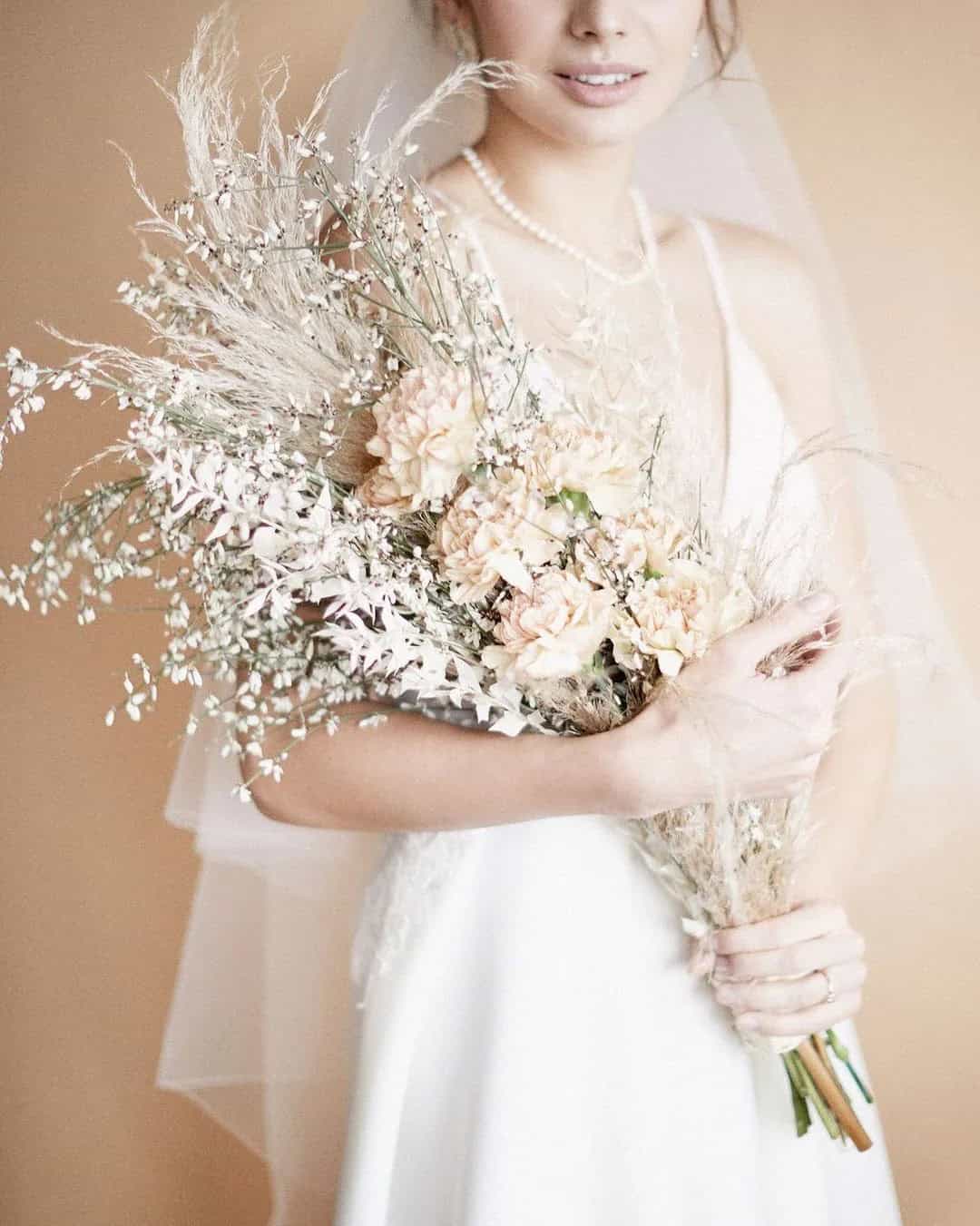 Dried Wedding Bouquet Ideas