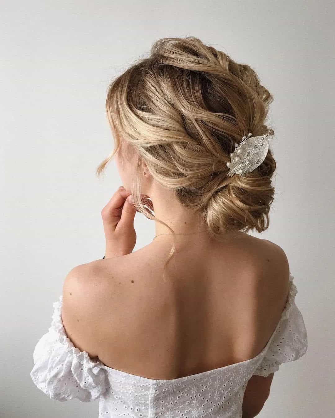 Wedding Hairstyles Low Side Bun