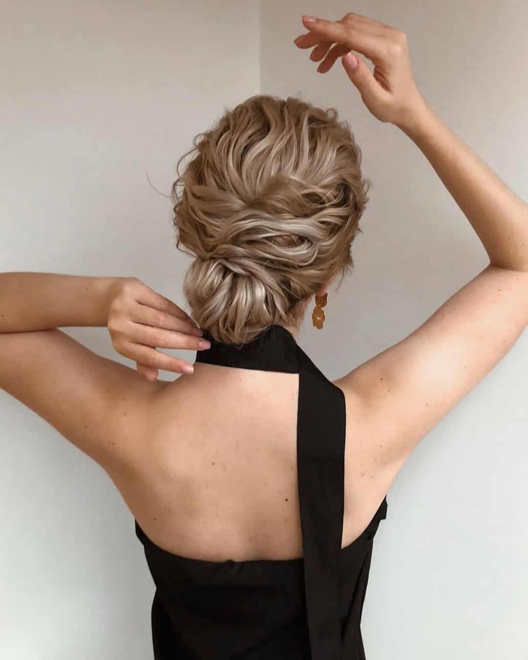 Wedding Messy Bun Hairstyles