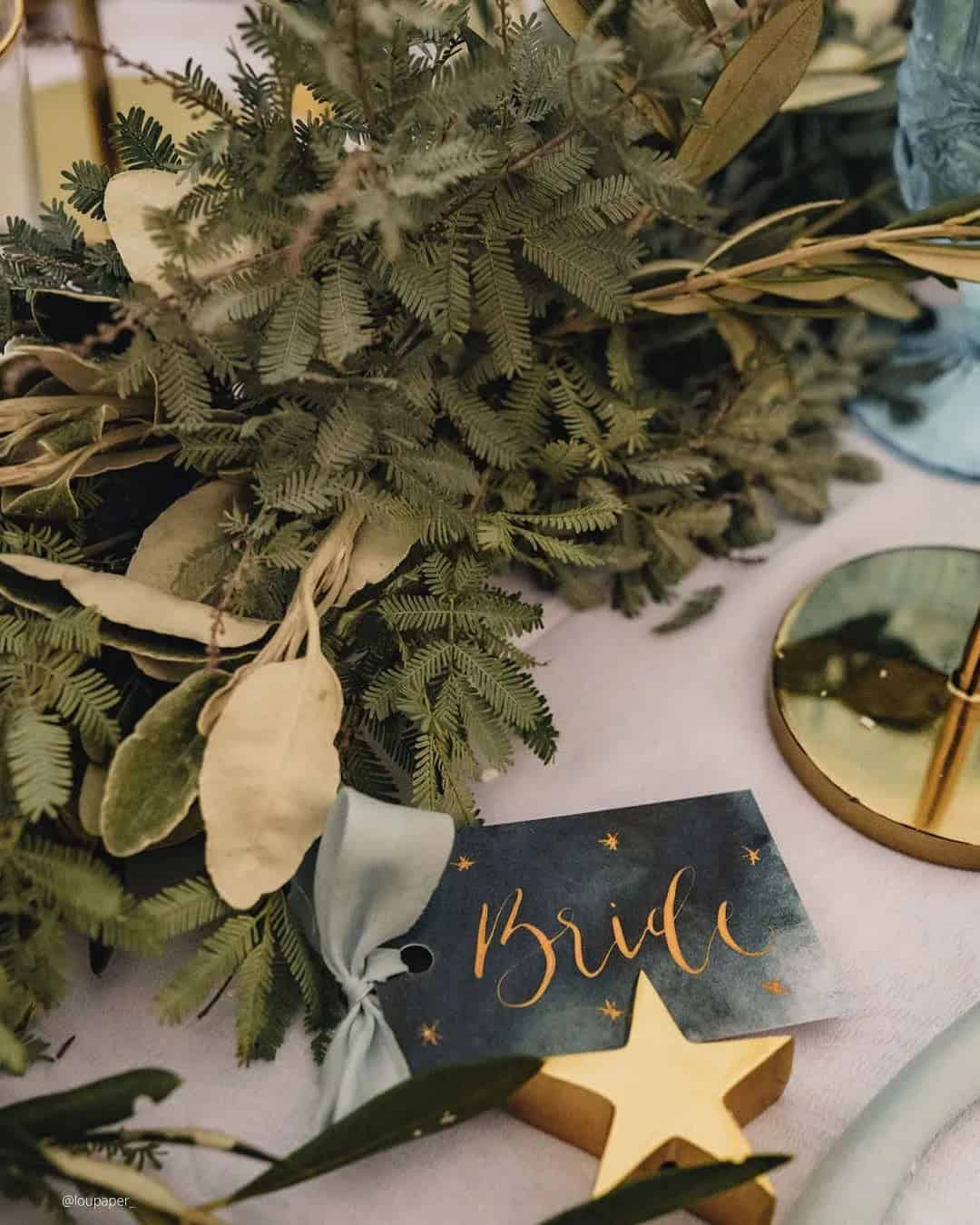 Christmas Place Setting Decor