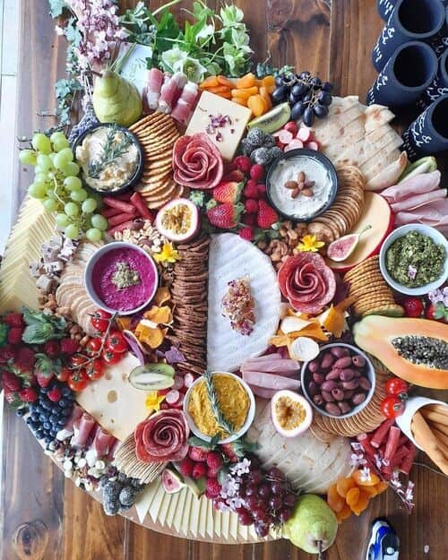 Beautiful charcuterie board