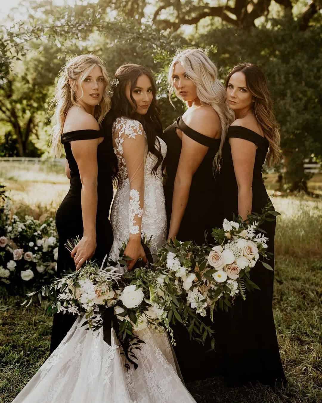 Can You Wear Black to a Wedding Reception as a Bridesmaid