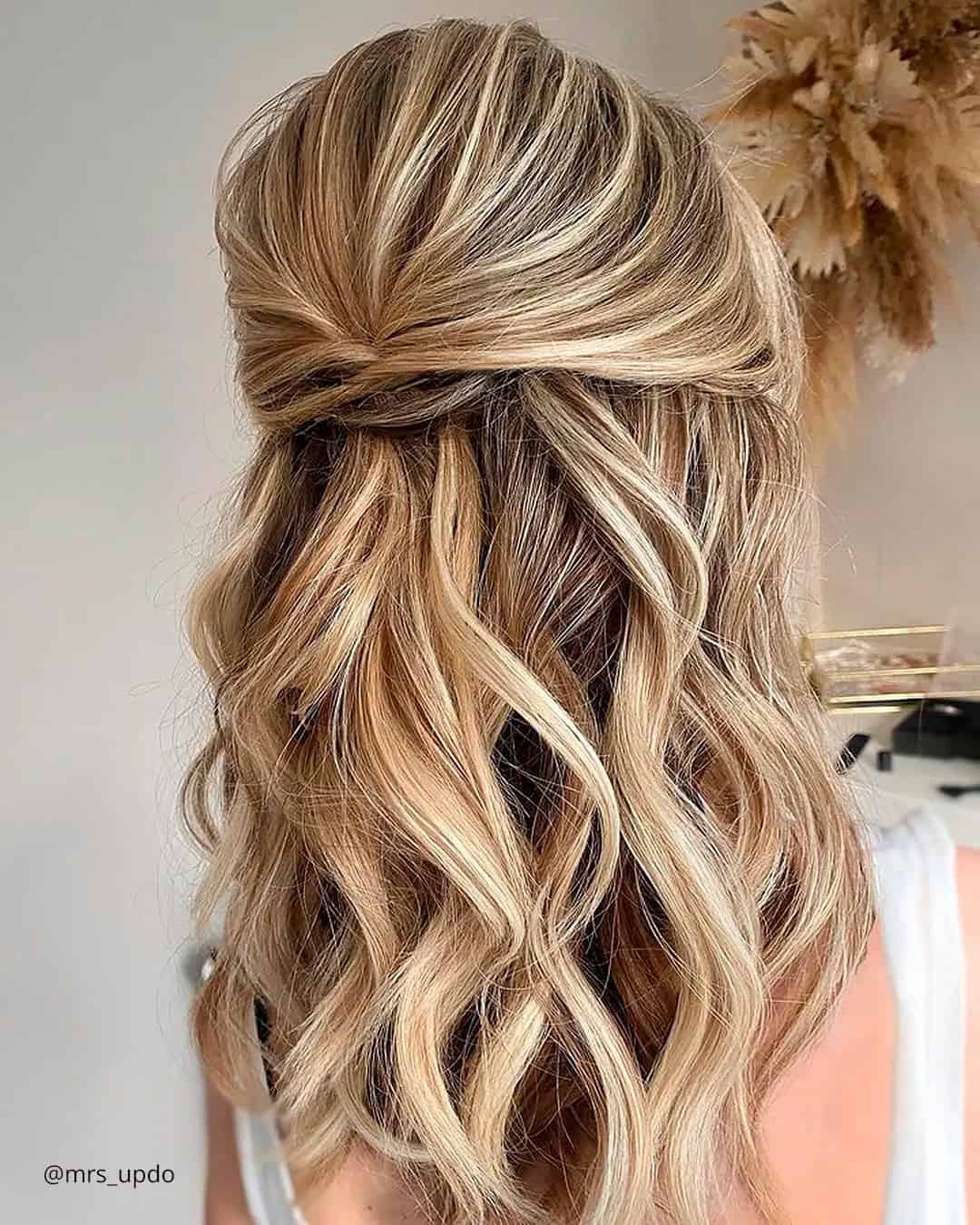 Half-Up, Half-Down Twist