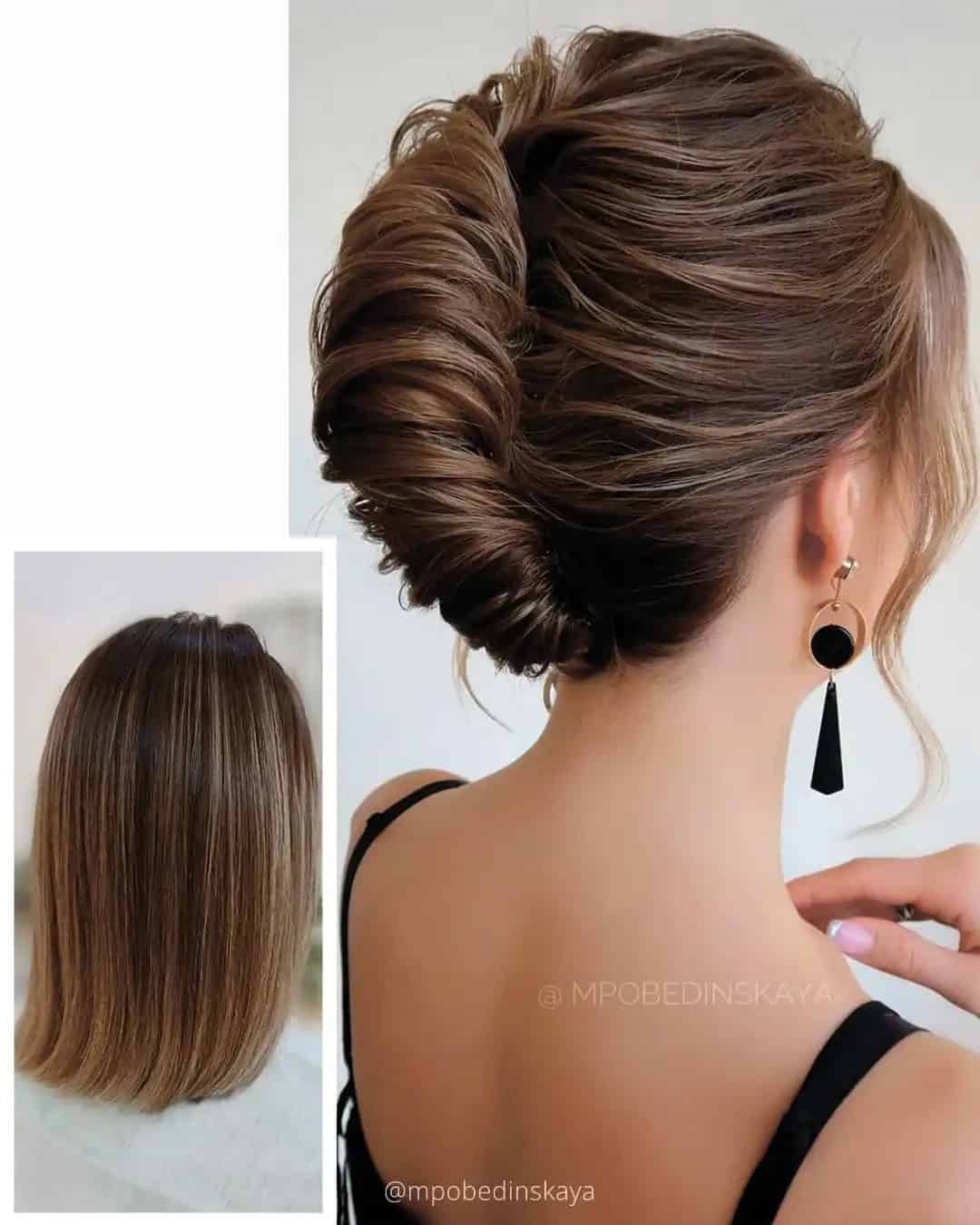 Wedding Hairstyles For Short Straight Hair