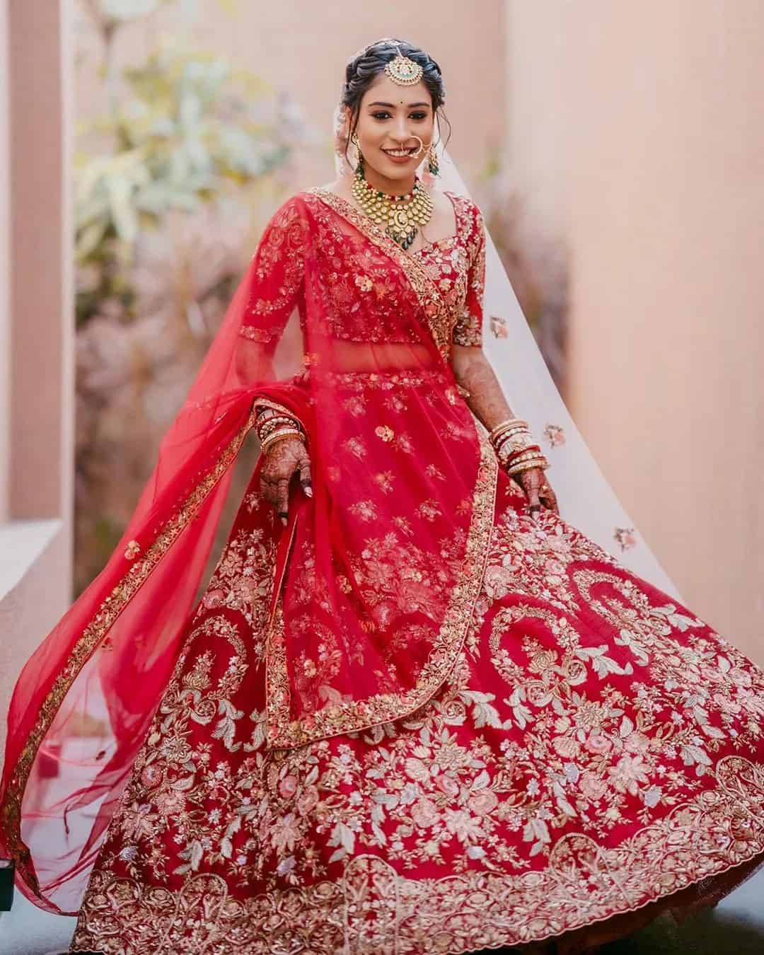 Red Indian Bridal Gowns