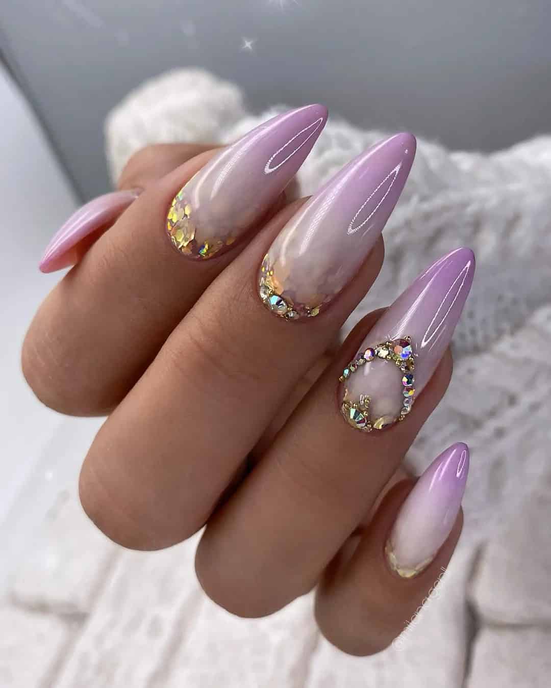 Pink and White Nail Designs