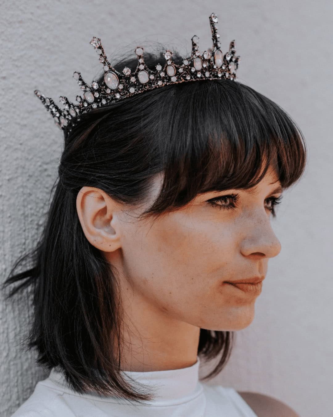 Black Wedding Headpieces