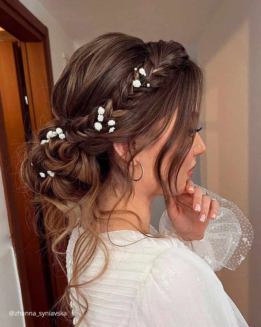 Boho Wedding Hairstyles For Long Hair