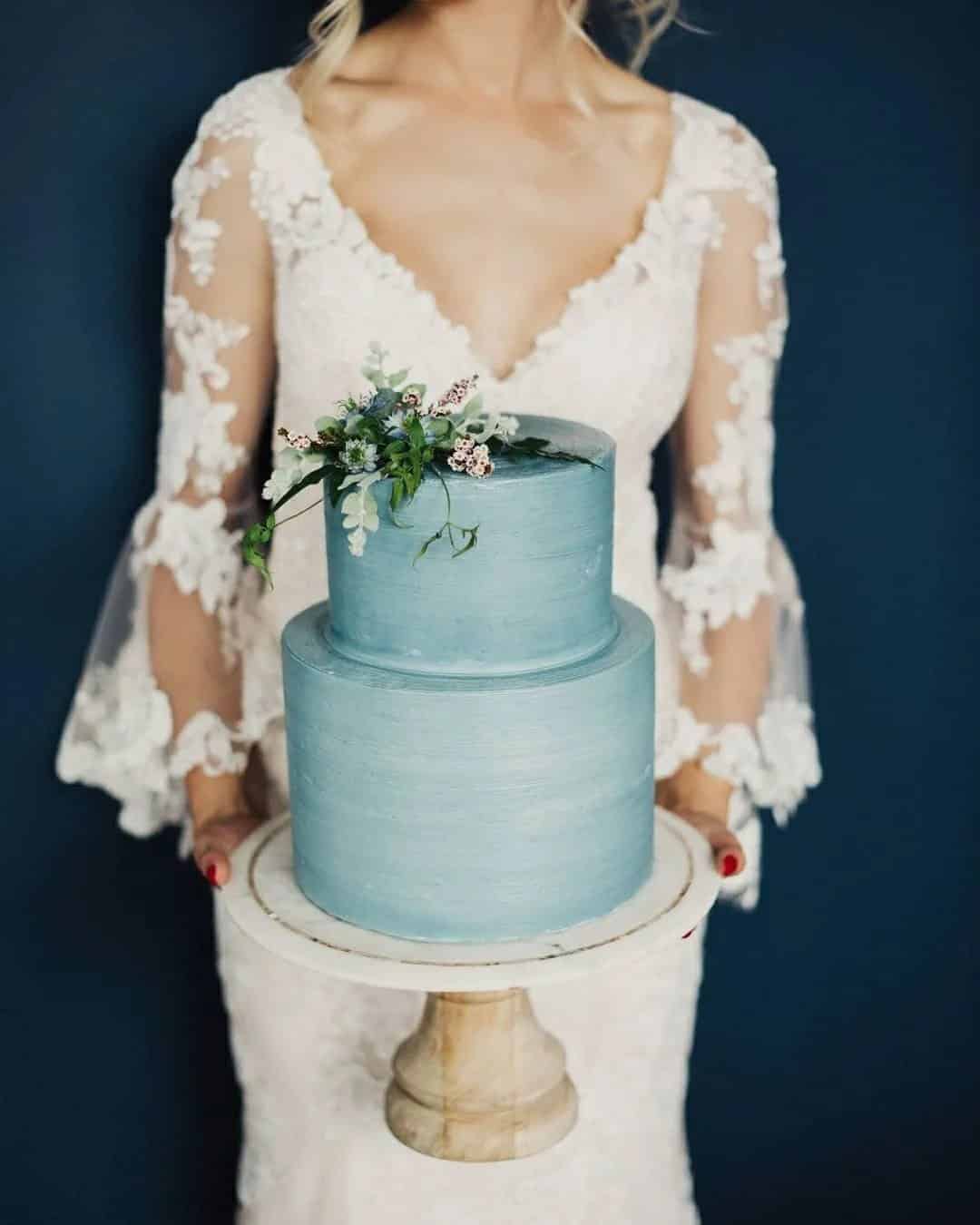 Colored Small Wedding Cakes