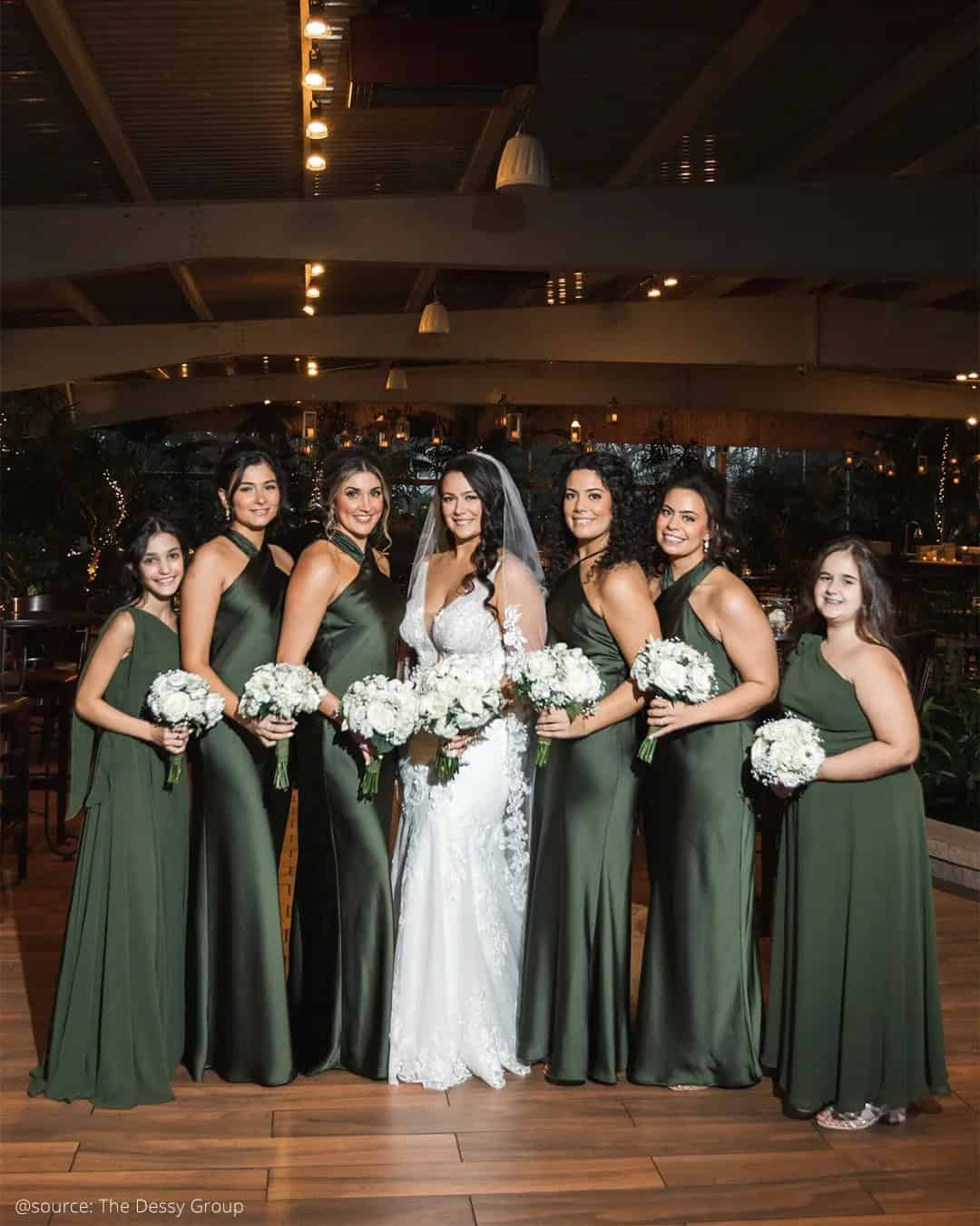 Olive Wedding Sage Green Bridesmaid Dresses