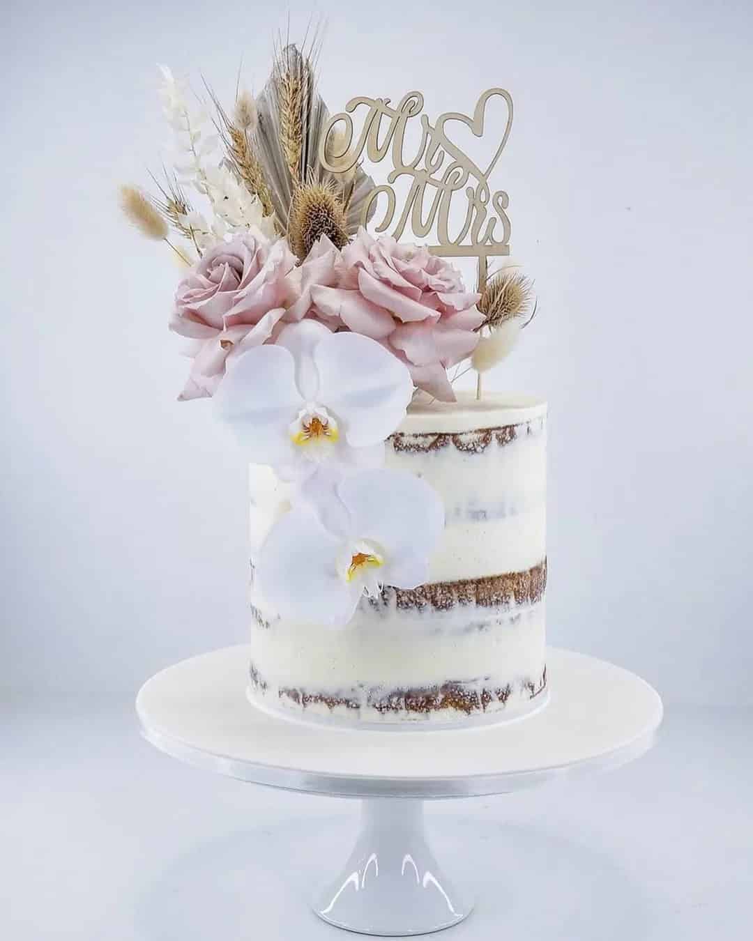 Naked Wedding Cakes