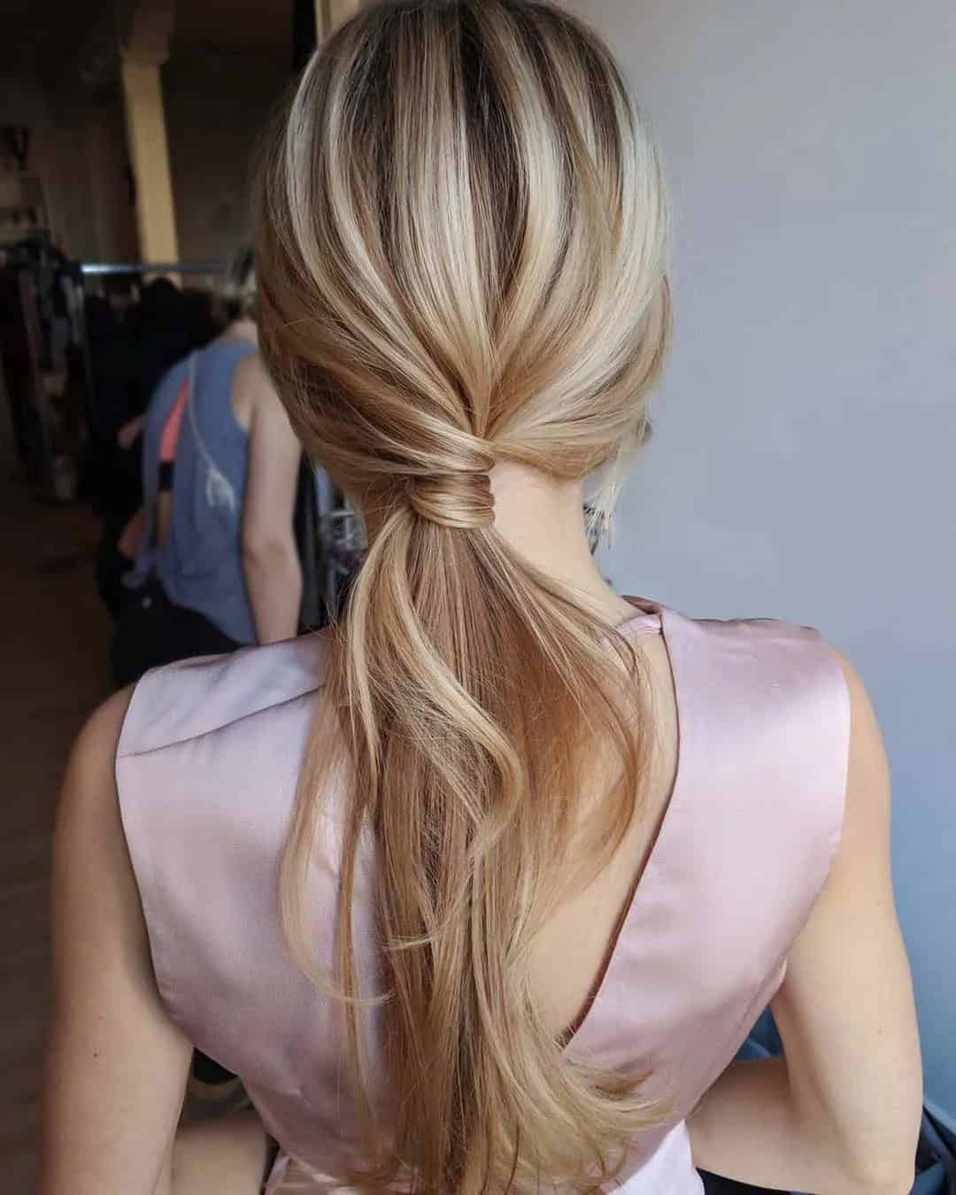 Bridesmaid Ponytail Hairstyles