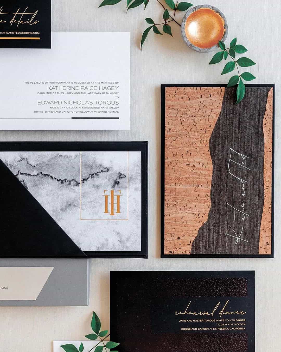 Modern Wedding Invitations