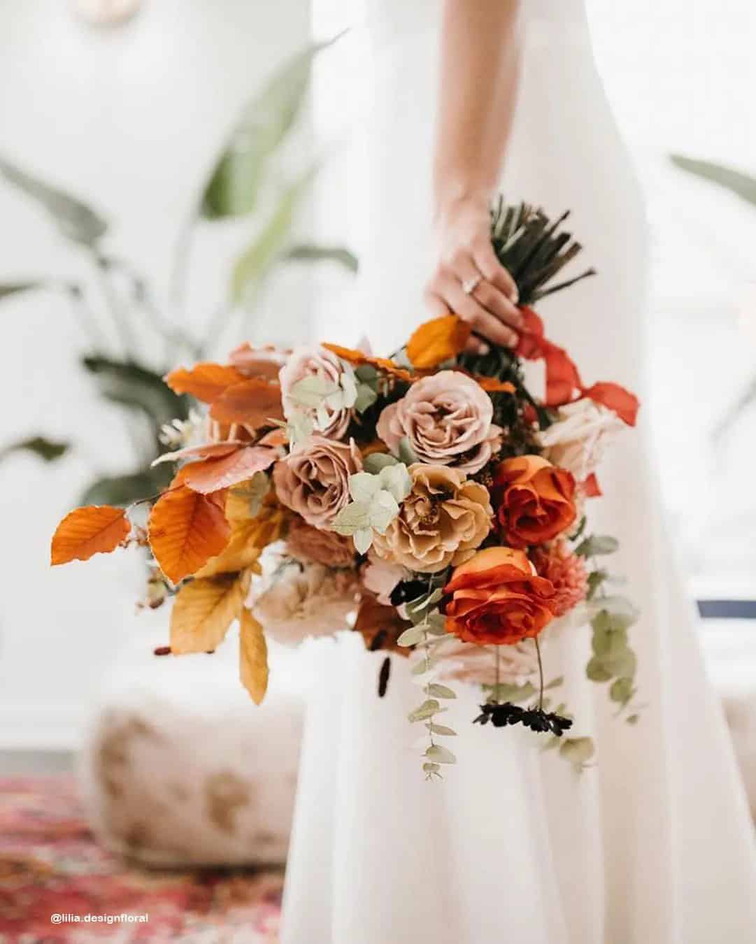 Burnt Orange Wedding Color