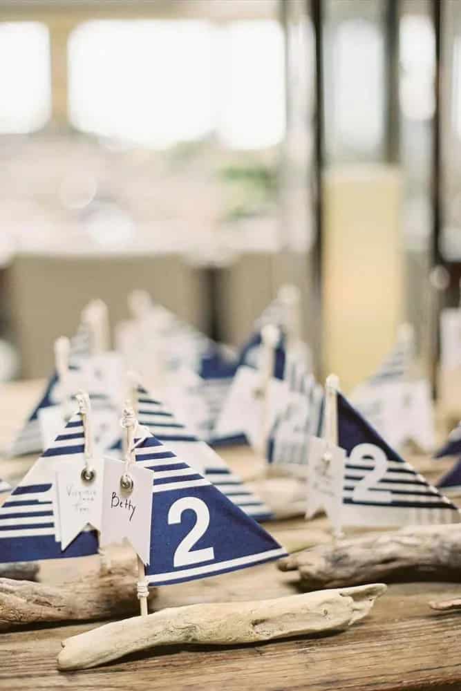 Wedding Table Number Ideas