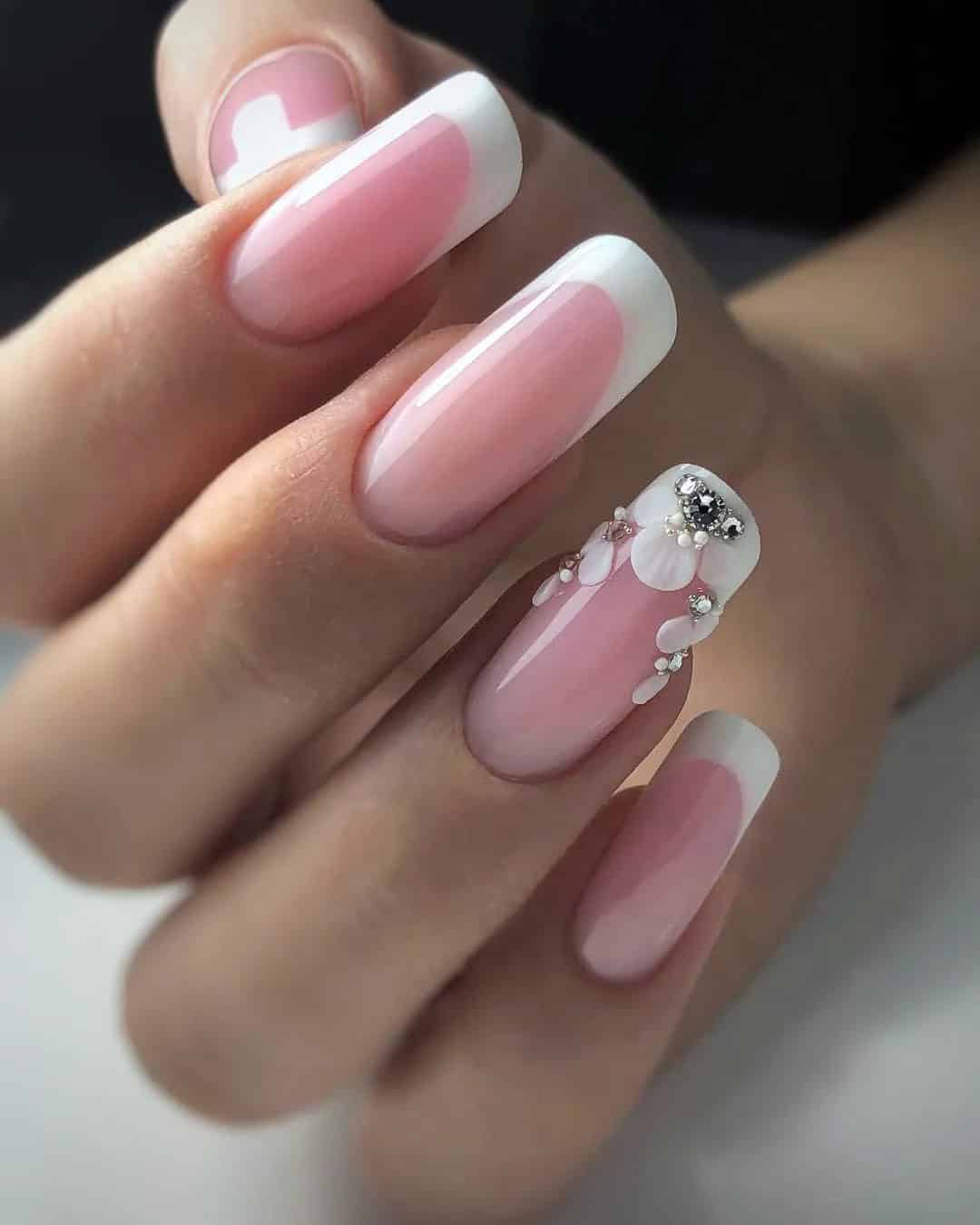 Acrylic Nails for Wedding