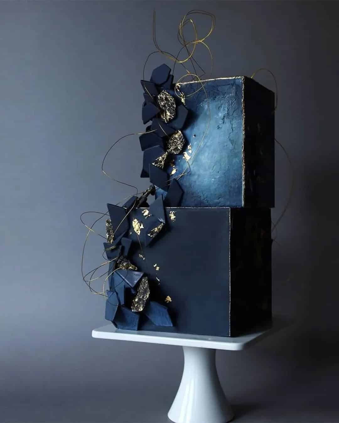 Unique modern cake