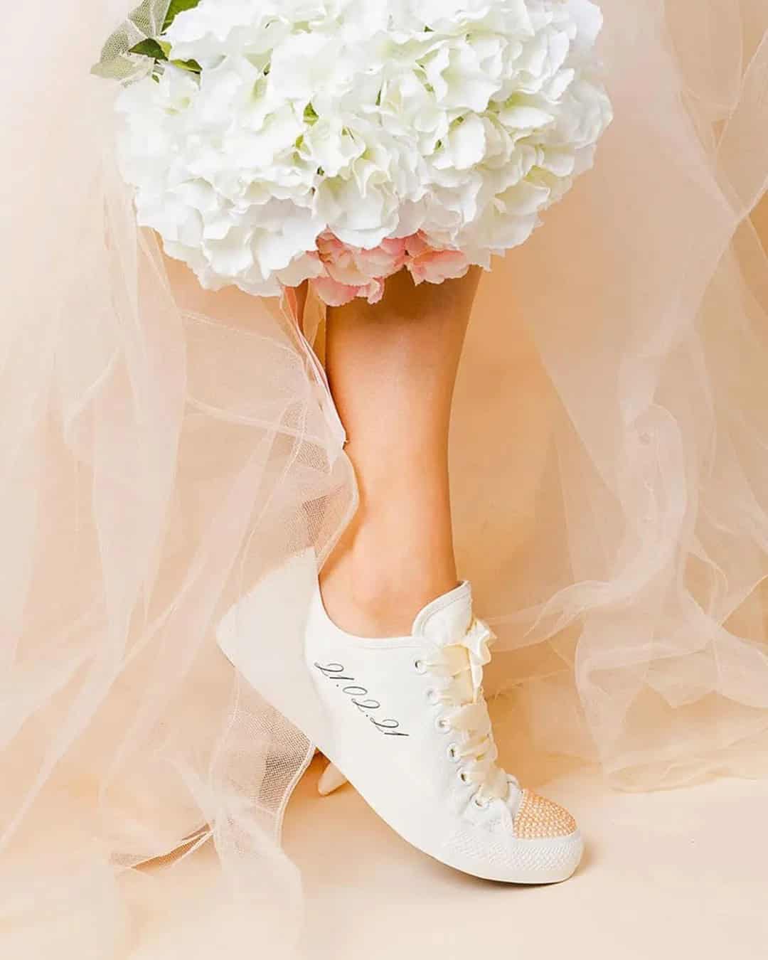 Wedding Sneakers For Bride