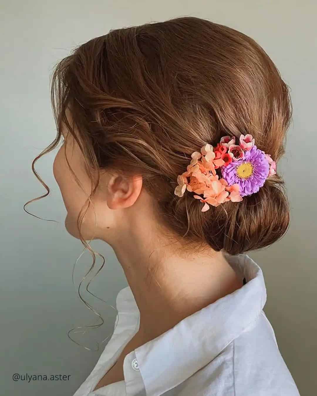 Rustic Wedding Hairstyles for Bridesmaids