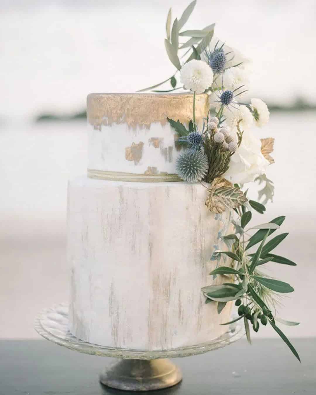 Hand-Painted Wedding Cakes