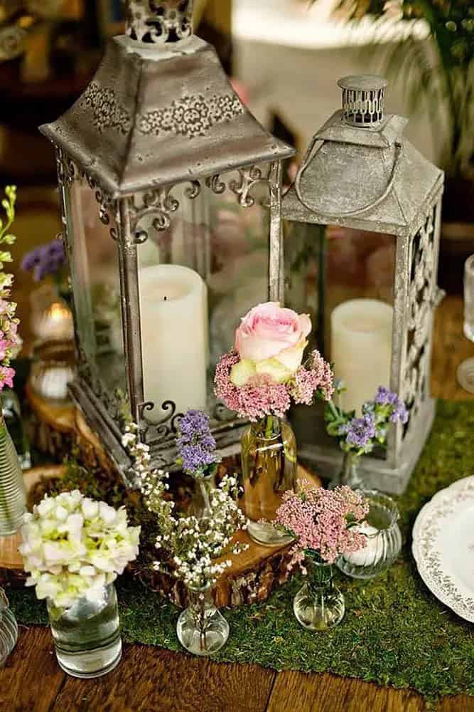 Shabby Chic Centerpieces