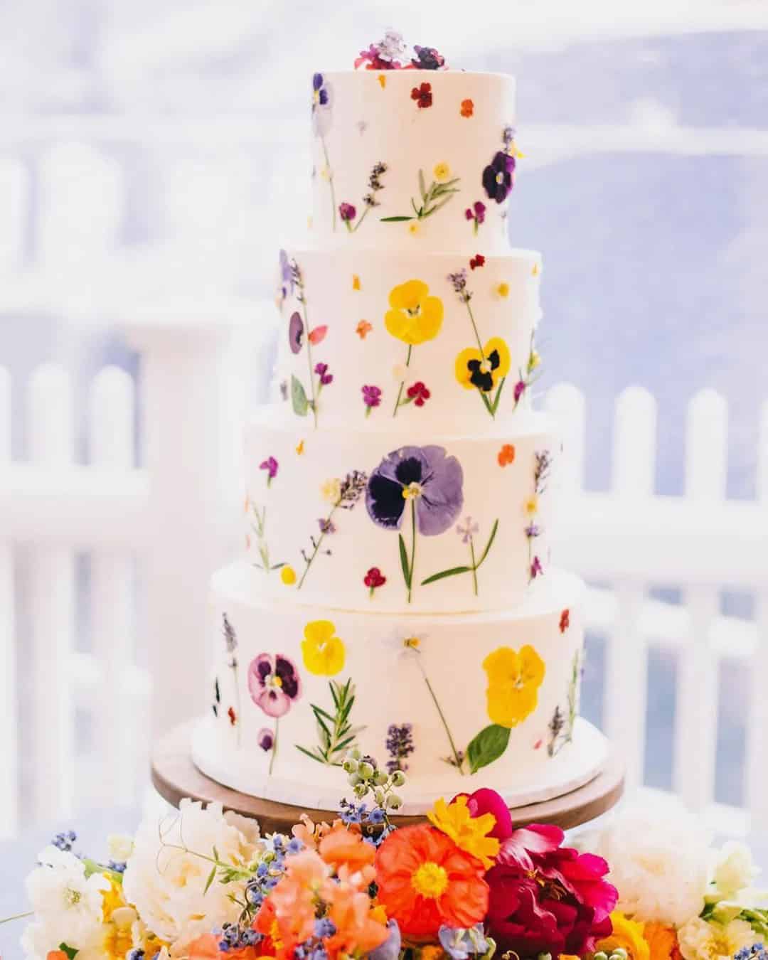 Barn Wedding cake