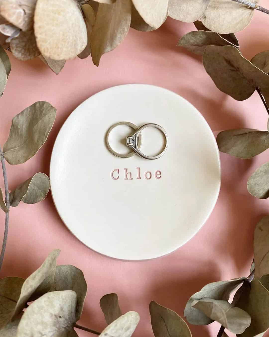 Personalized Ring Dish