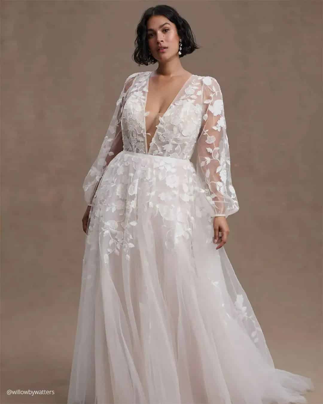 Plus Size Rustic Wedding Dresses