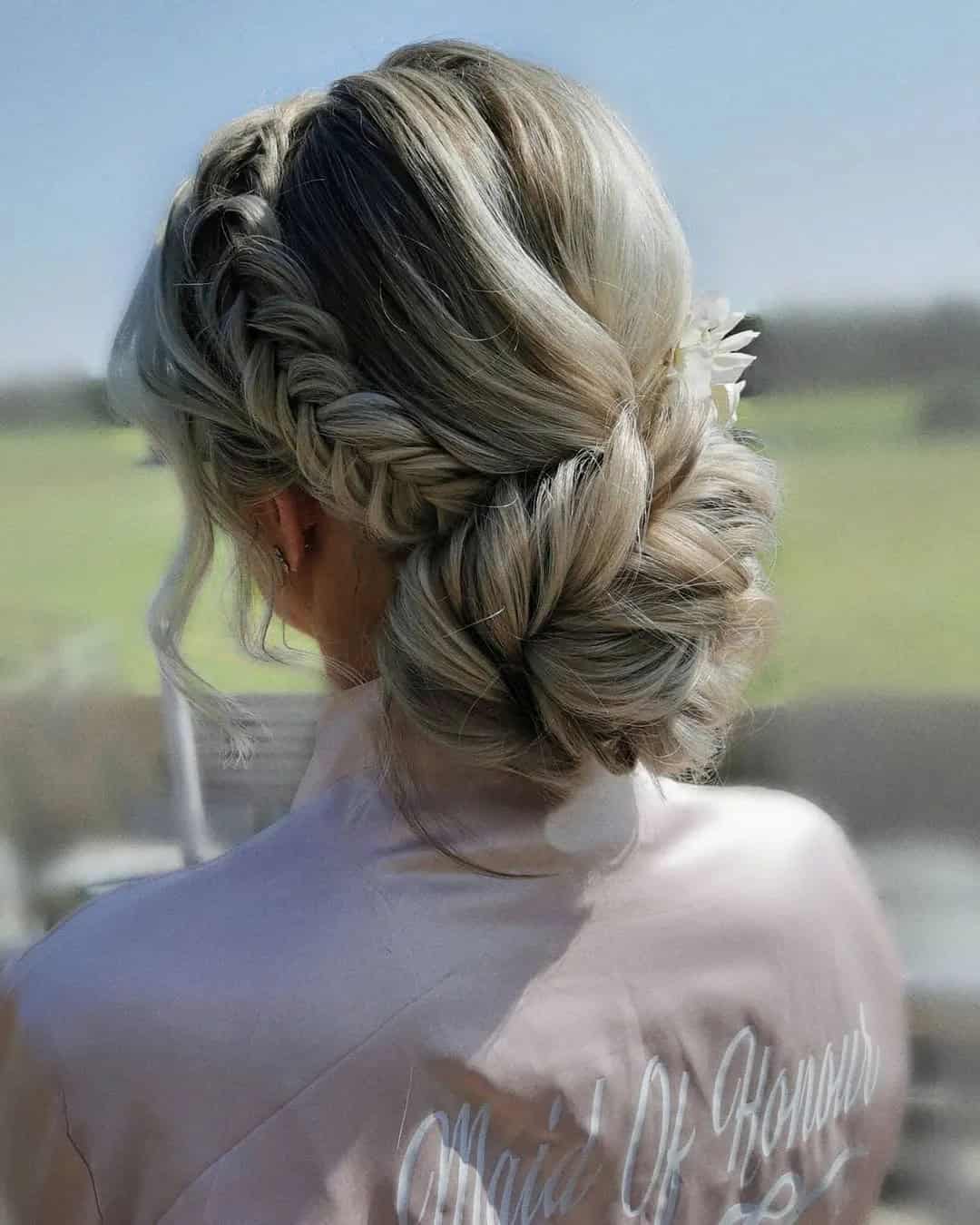 Romantic Braided Updo