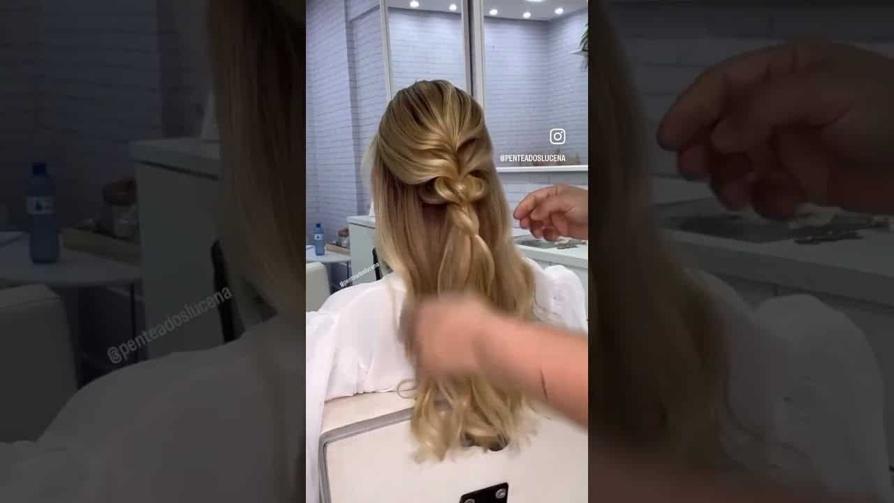 Cute Wedding Half Up Half Down Tutorial