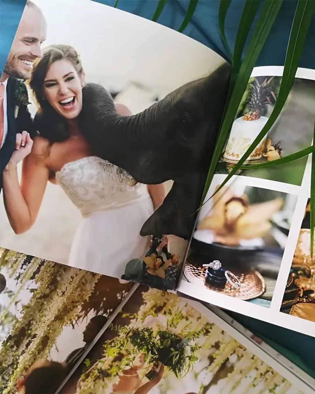 Design for a Wedding Photo Book