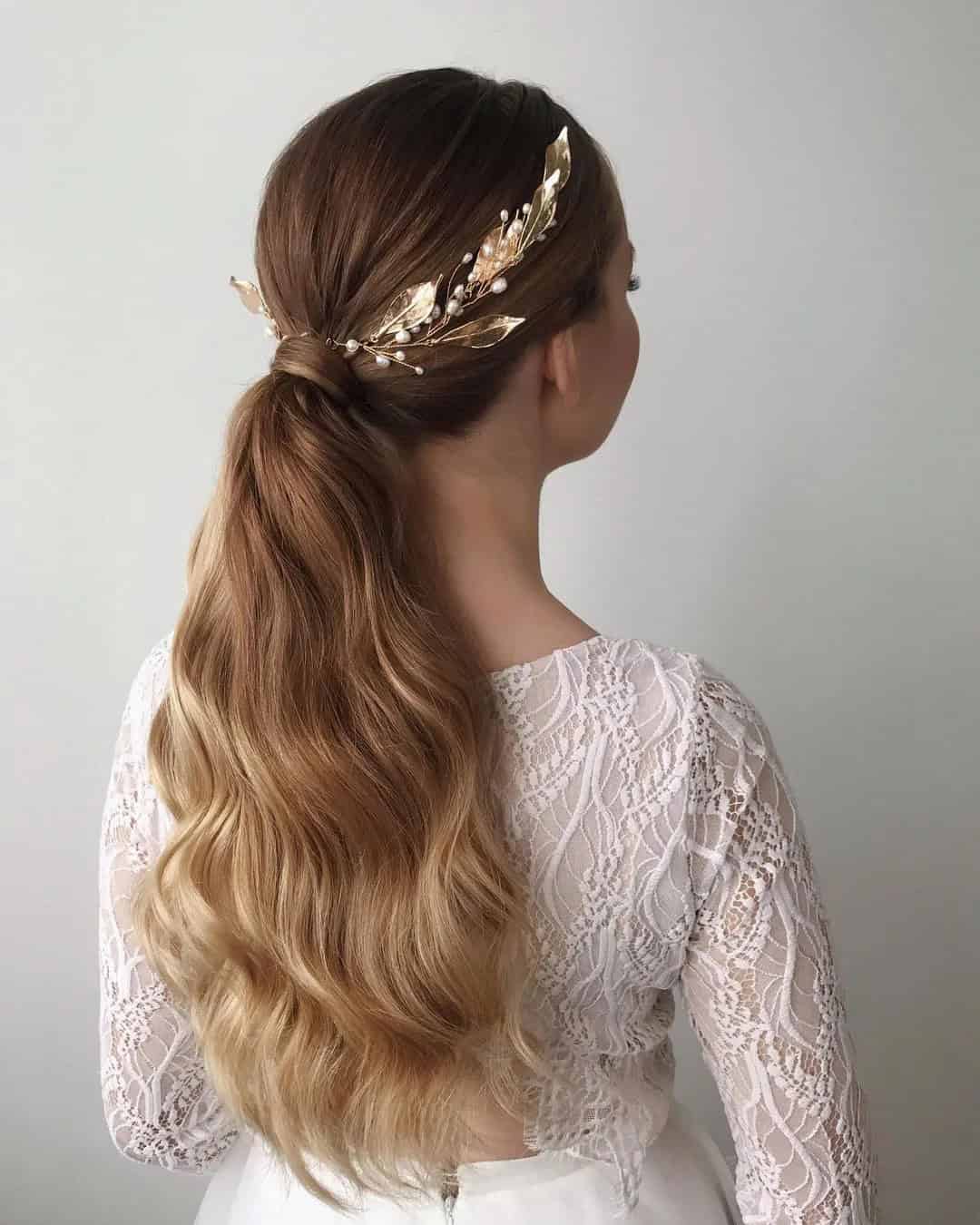 Gold Bridal Headpiece