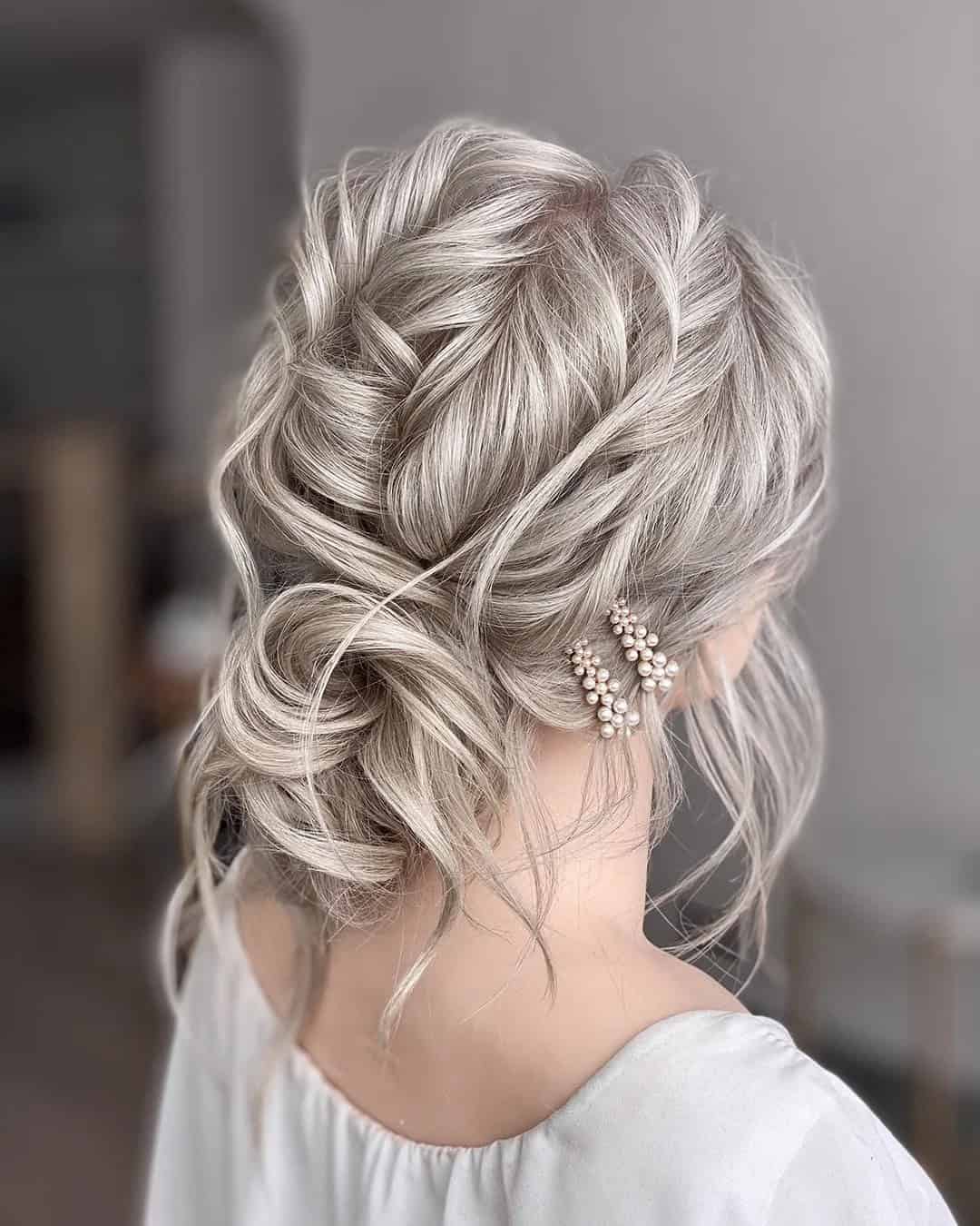 Wedding Hairstyles For Thin Curly Hair