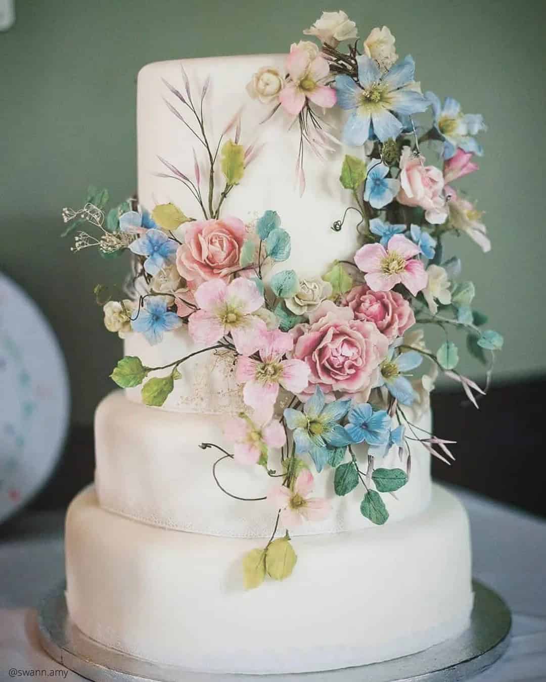 Rustic Wedding Cakes by Amy Swann