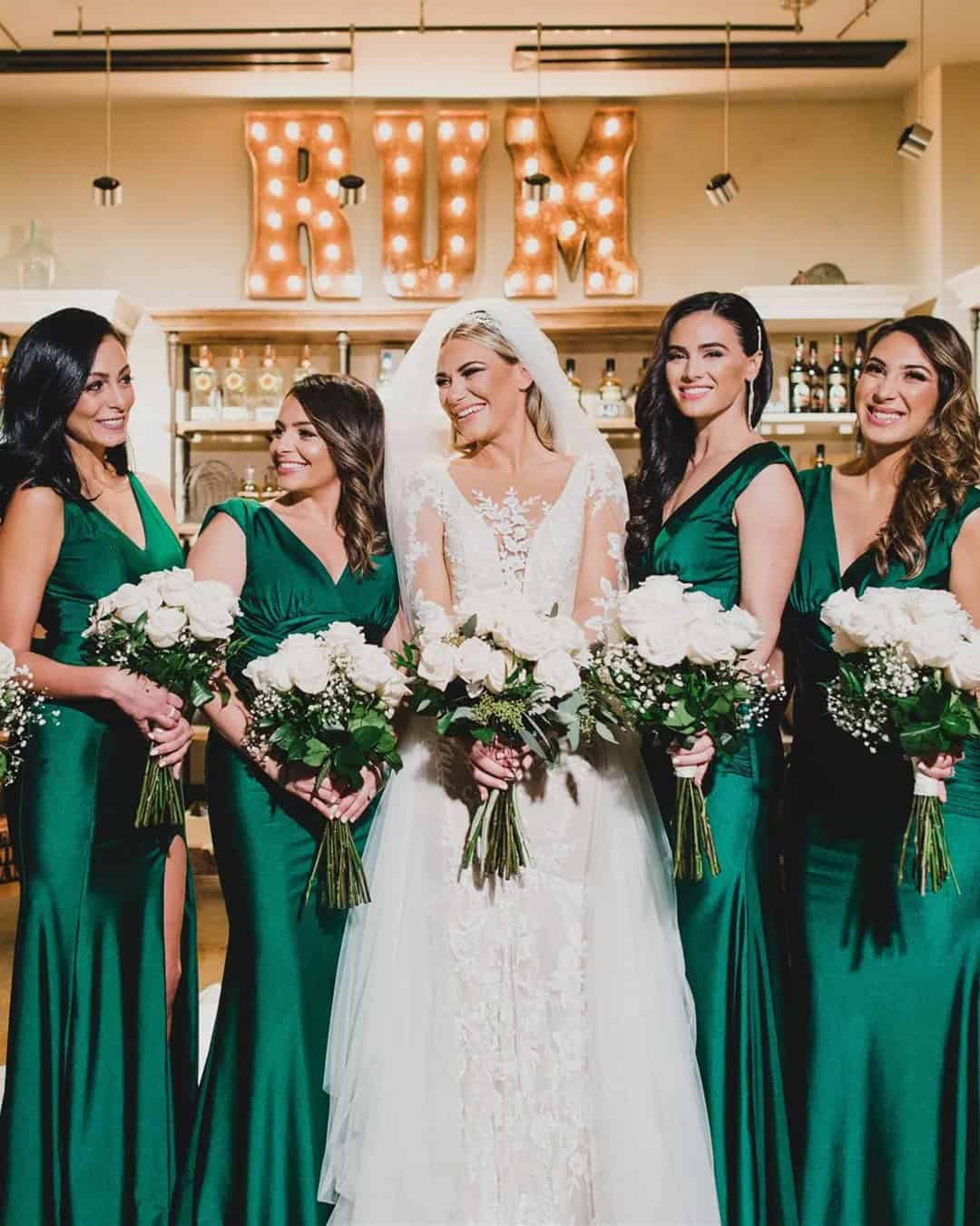 How did you decide on your bridesmaid style?