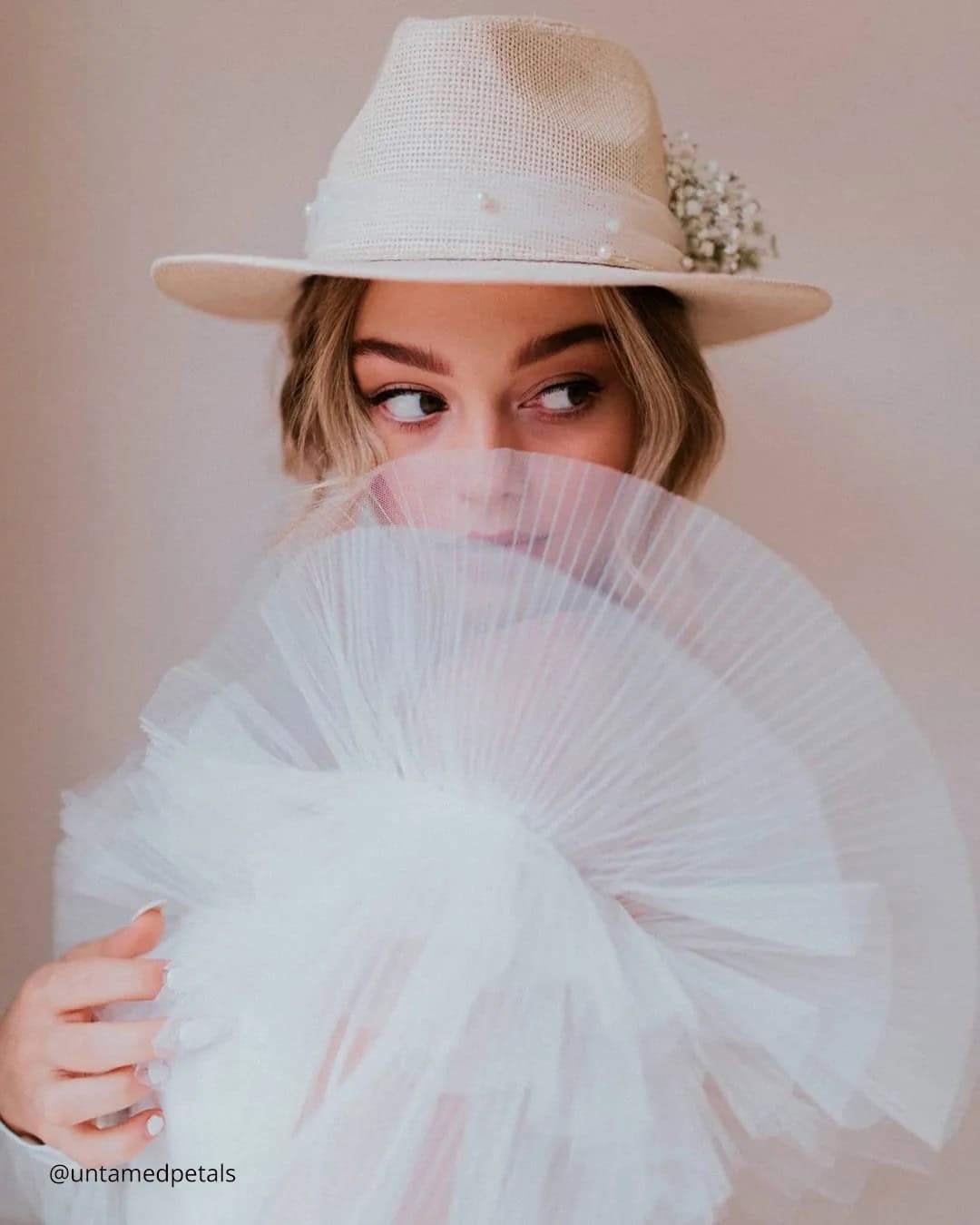 Wedding Hat For Boho Bride